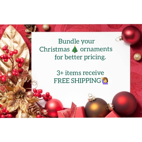 Lot of 5 purple magenta Christmas ornaments 1 glittered EUC - Picture 11 of 13